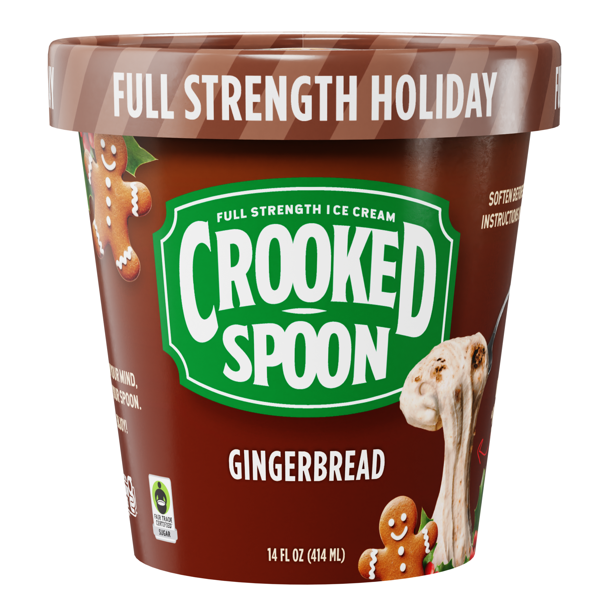 Crooked Spoon Gingerbread ice cream