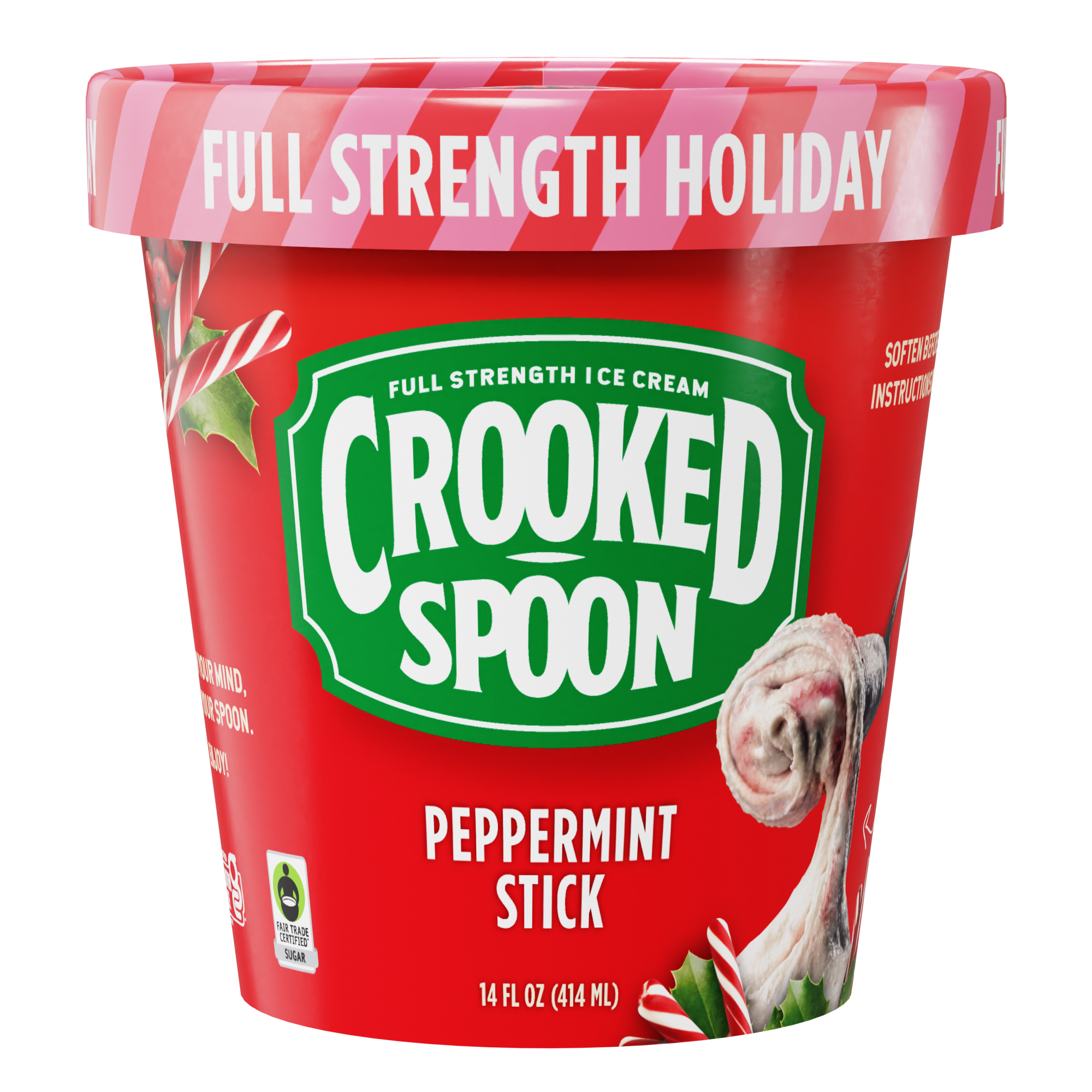 Crooked Spoon Peppermint Stick ice cream