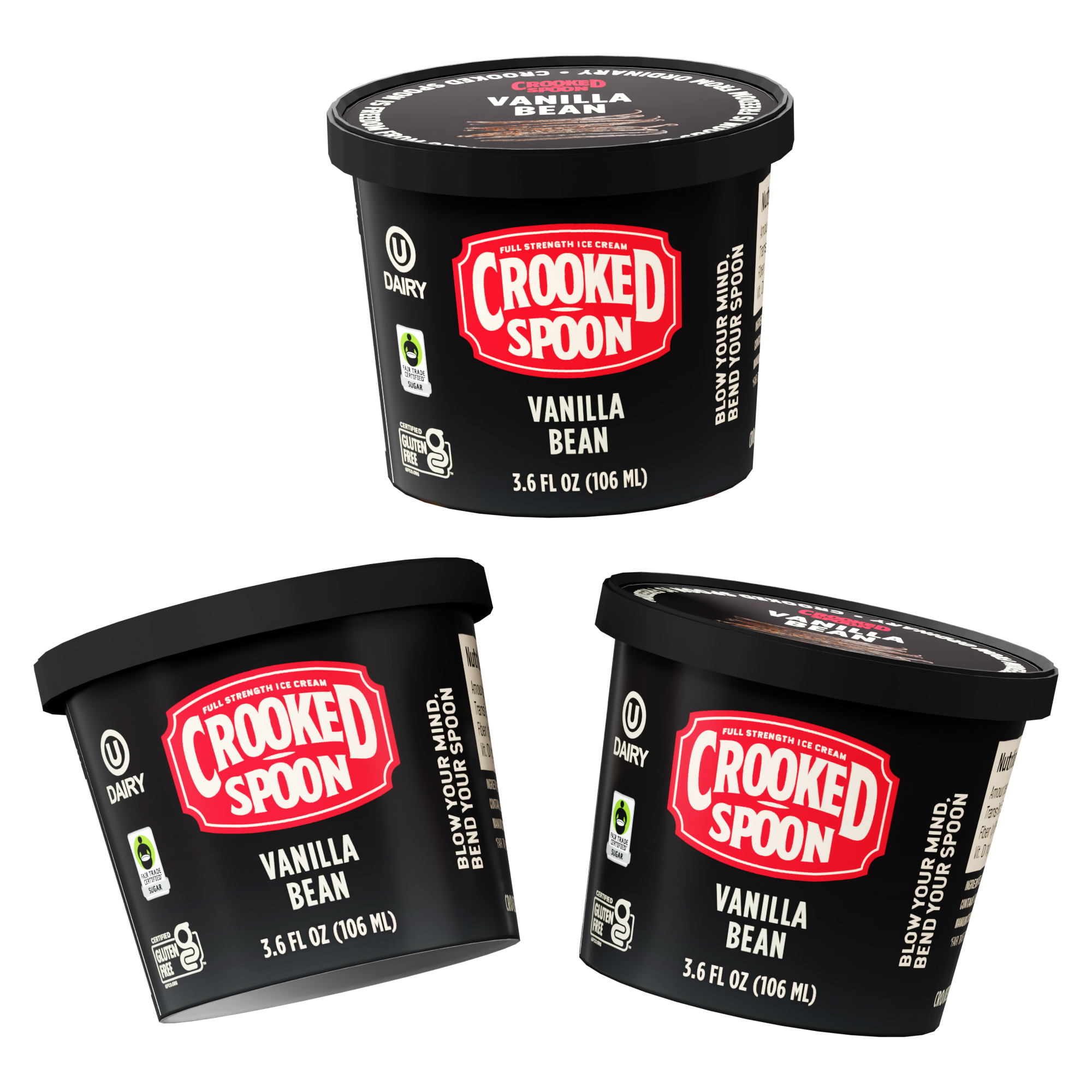 Vanilla Bean - 3.6oz Pack (3 Count)